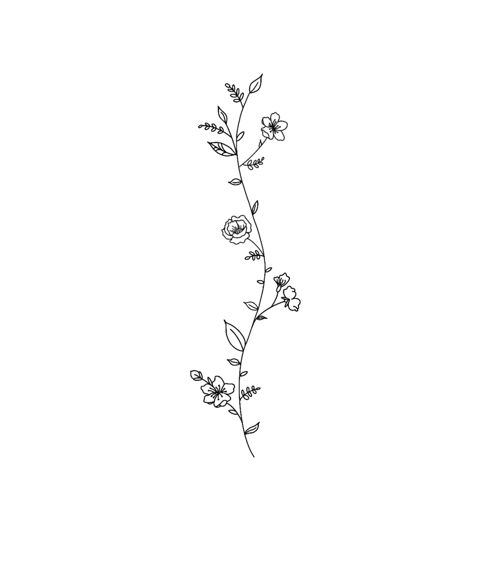 11 Flower Spine Tattoo Ideas That Will Blow Your Mind  alexie