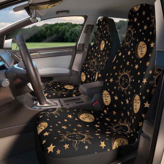 Sun Moon Celestial Boho Hippie Car Seat Covers Car Seat