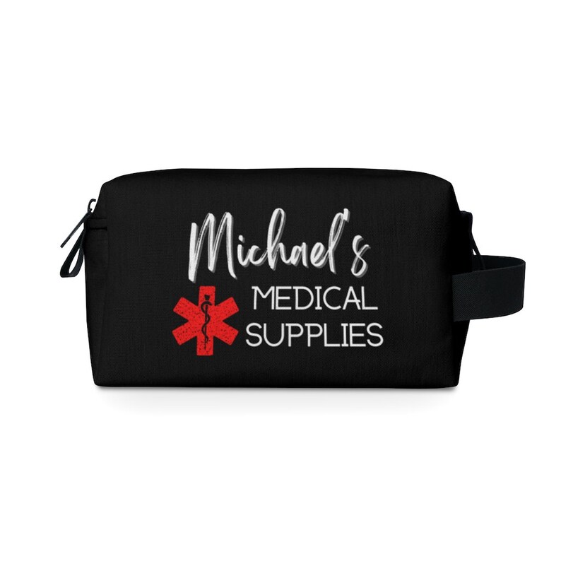 Personalized Medical Bag Travel Tote Supply Case Storage Etsy