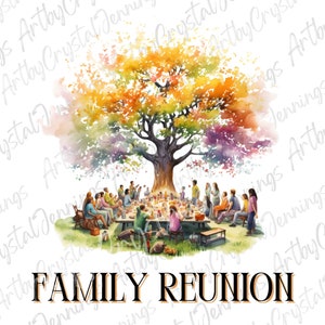 2 Family Reunion PNG DIGITAL DOWNLOADS, Instant Downloads, Family Reunion T Shirt Designs, Family Gift, Family Clipart Family Reunion Shirt image 4