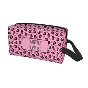 Diabetiker-Tasche Typ 1 Typ 2 Diabetiker-Versorgungsmaterial-Fall-Aufbewahrungsorganisation Kit Lanzetten