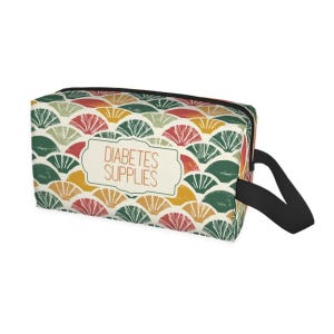 Diabetiker-Tasche Typ 1 Typ 2 Diabetiker-Versorgungsmaterial-Fall-Aufbewahrungsorganisation Kit Lanzetten