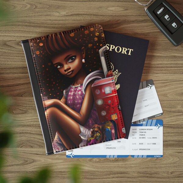Black Girl Passport Etsy
