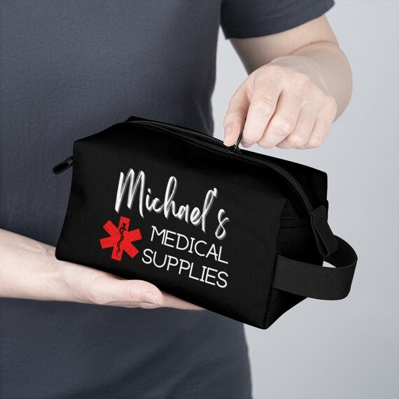 Personalized Medical Bag Travel Tote Supply Case Storage Etsy