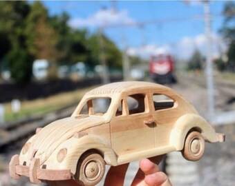 Vw Beetle Wooden Car Model Toy For Kids,Handmade VW Type 1 Car,VW Bug car,Healthy Toys For Kids