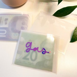 Mini-enveloppes pour fonds d'amortissement GIVRÉES | Inspiré de Dave Ramsey | Rembourrage en espèces | Classeur de budgétisation | Minimaliste | Esthétique