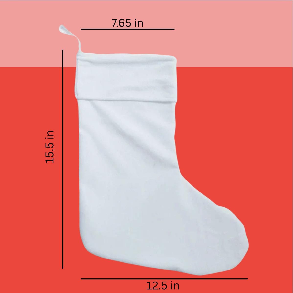 Christmas Stocking for Sublimation Holiday Stocking Stuffer Etsy