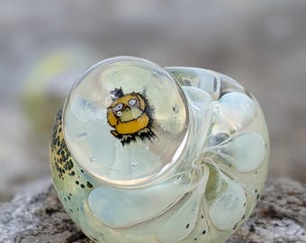 Hypno Duck Heavy Glass spoon Pipe