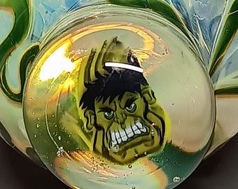 Gren guy Glass spoon Pipe