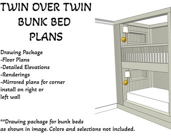Bunk Bed Plans - Twin Over Twin