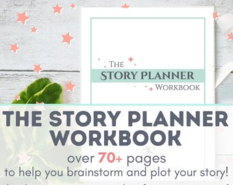 writing book planner Printable Write a Novel Workbook | Writing a Novel | Novel Writing Workbook Guide | Digital Workbook