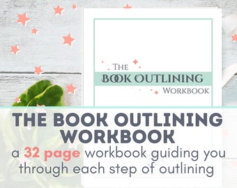 Printable Book Outlining Workbook | Outline Your Story | Outlining Workbook | Digital Workbook