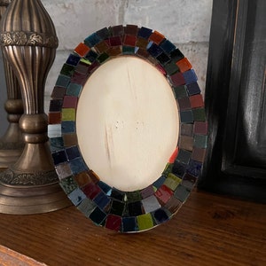 Handmade Stain Glass Mosaic Picture Frame