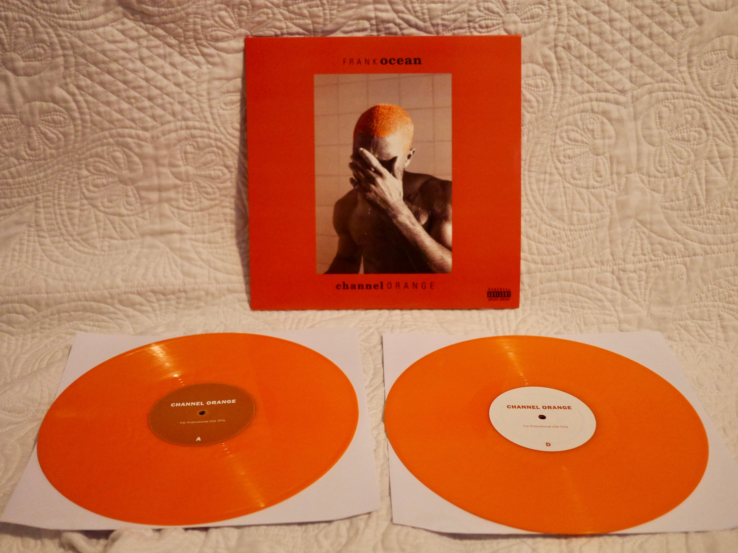  Frank Ocean SUPER RARE ORANGE COLOR VINYL 2x LP Channel Orange  NEW - auction details