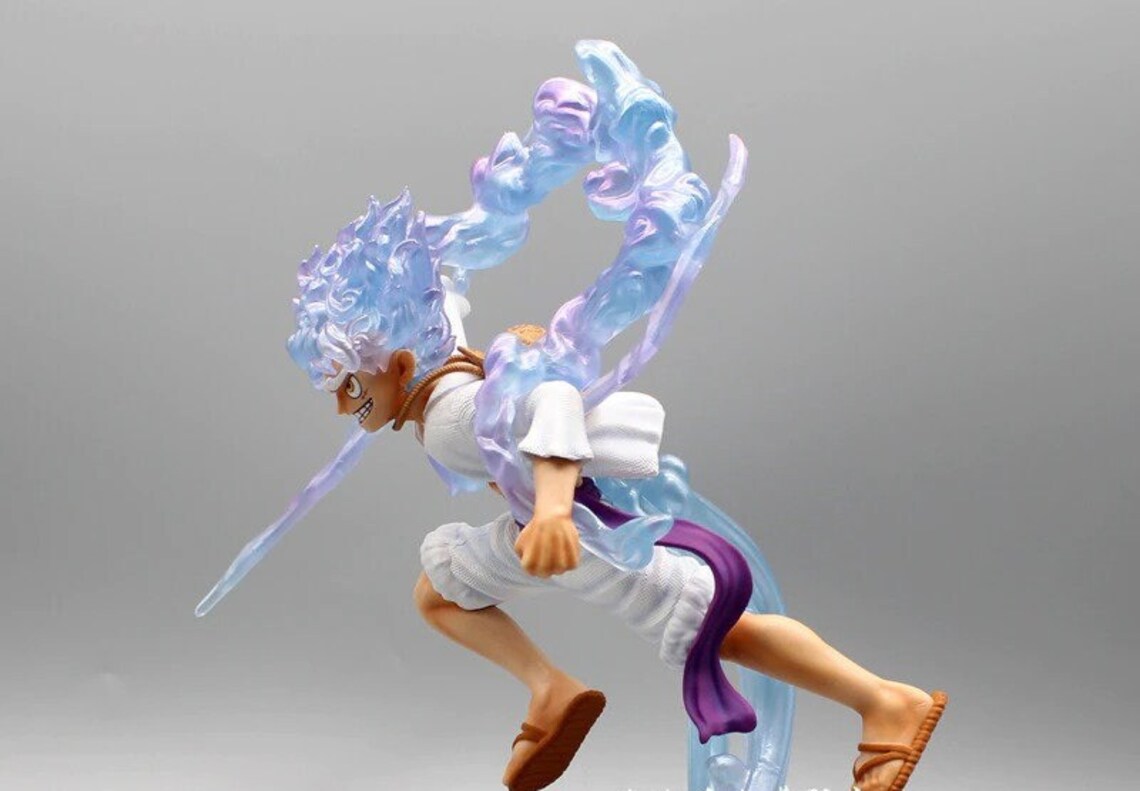 27cm One Piece Figure Sun God Nika Luffy Action Figurine PVC Etsy