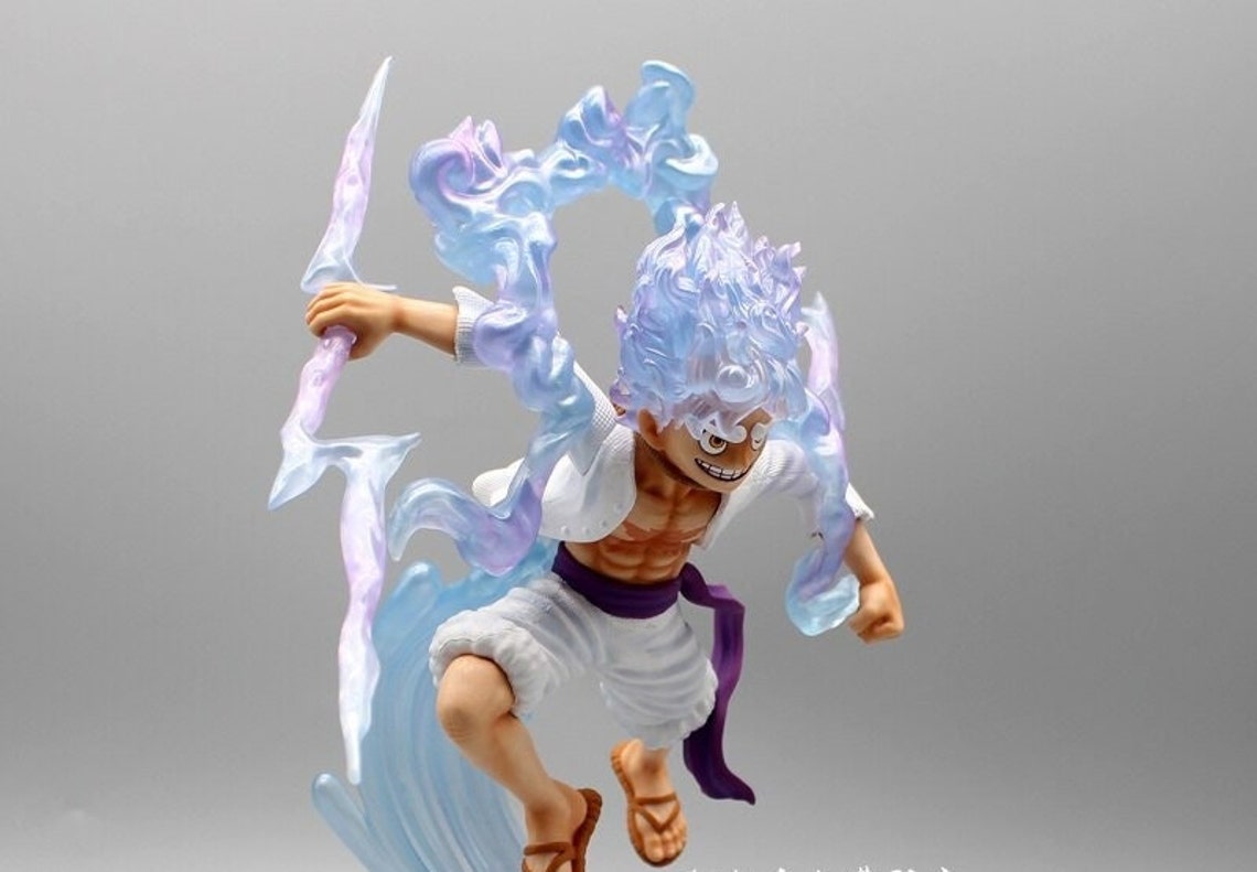 27cm One Piece Figure Sun God Nika Luffy Action Figurine PVC Etsy