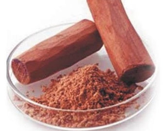 Great Indian Red Sandalwood Powder, Lal Chandan Powder Indian Organic and Pure, red Chandan, Indian red Chandan, 100 10 50 200 400 800 gm