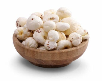 Fox Nuts, 100% Bio & Pure Phool Makhane Indien non aromatisé Fox Nuts Lotus Seeds Indian Organic Pure 100 50 200 400 800 gm