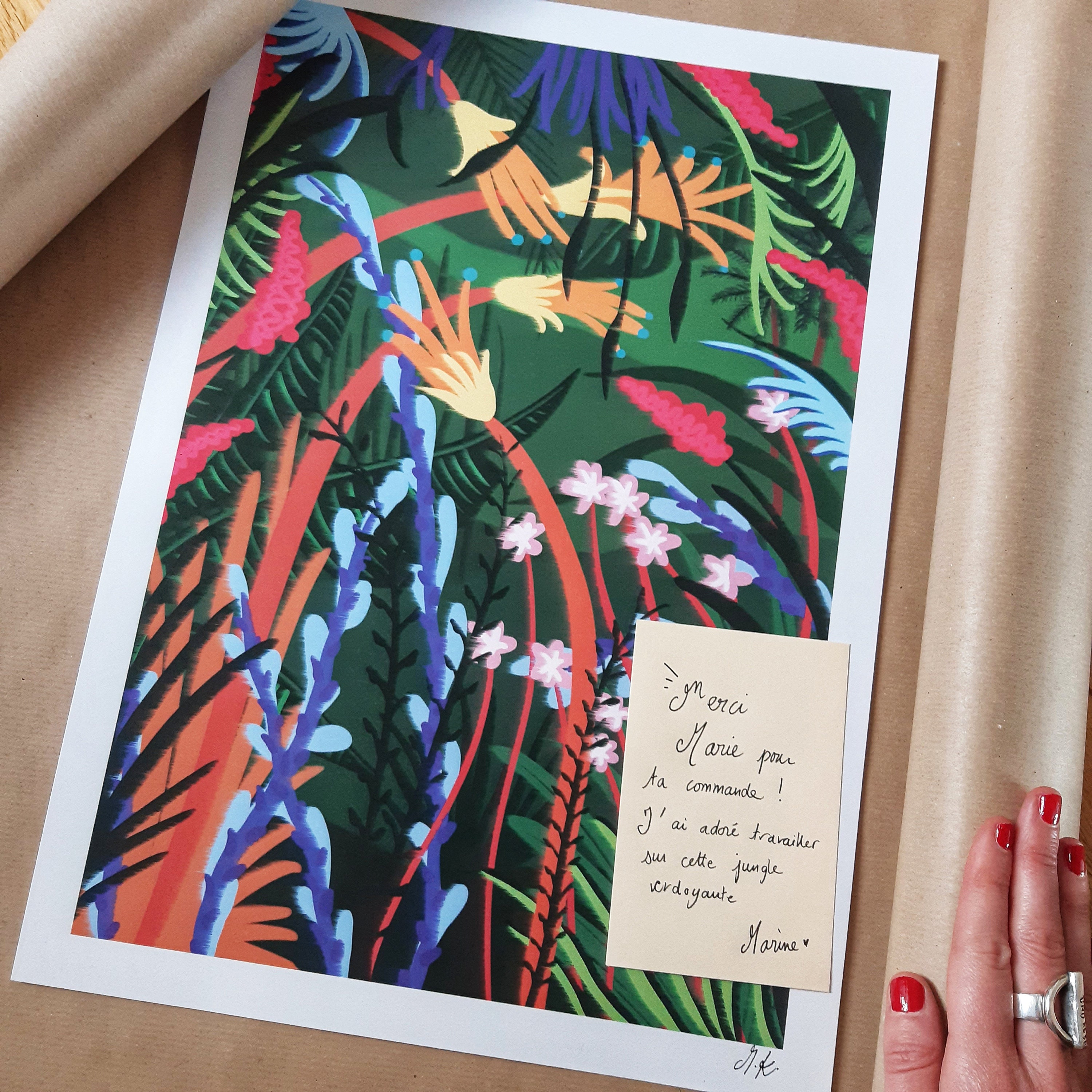 Illustration Sur-Mesure, Création Unique Pour Décorer Votre Intérieur ou Offrir Un Souvenir Très Per