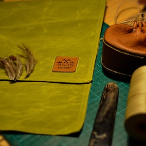 Yellow Forager Beewaxed Canvas Haversack, Great gift for mother&#39;s day. Forager Haversack Will Age Beautifully With Time.