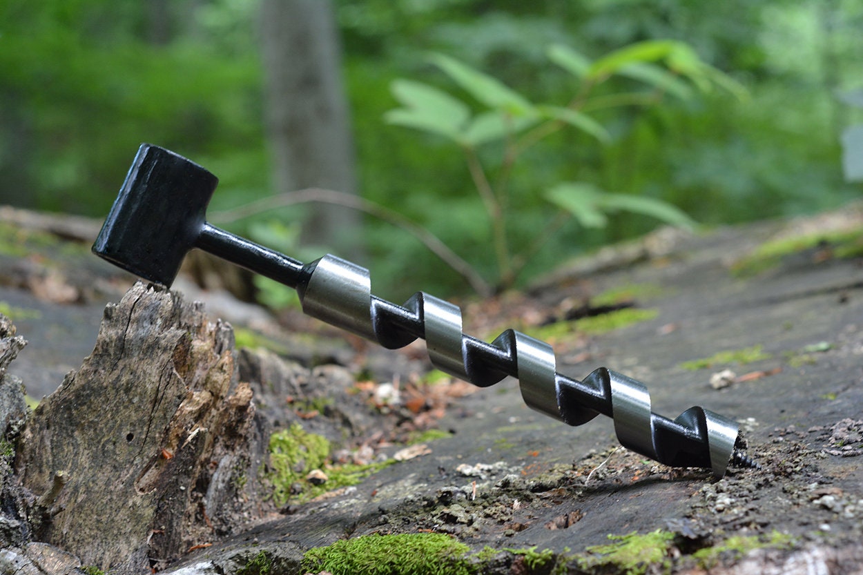 Scotch Eye Auger Settlers Bushcraft Gear Wrench Tool Survival Gift for Men  Christmas Birthday Outdoor Schlangenbohrer 