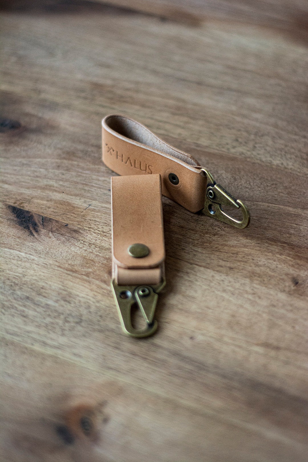 Handmade Leather Belt Hook, Made Out of Thick Calf Vegetable Tanned