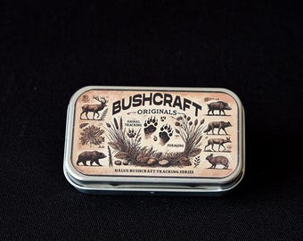 Forager Organiser Tin Can - Bushcraft, Firestarter, Campfire, Camping, Outdoors, EDC, Supply, Tools, Gift, Explorer