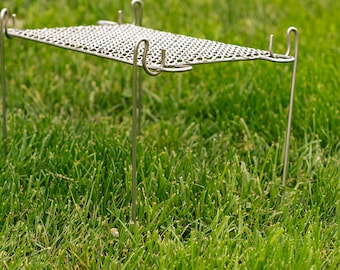 大型 3 アーム ファイヤー アンカー - ポータブル ブッシュクラフト