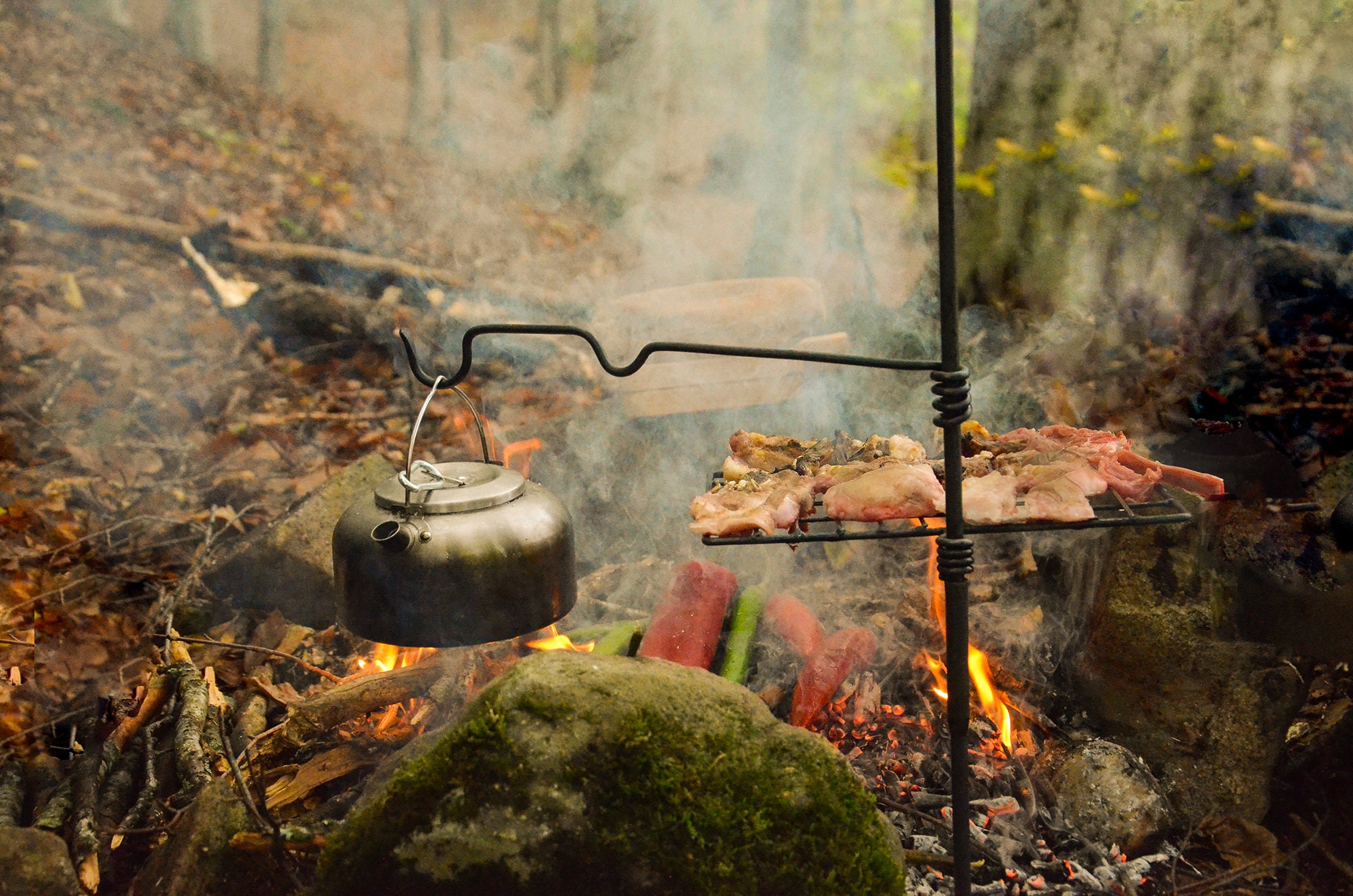 Grill de barbecue japonais sans fumée, outils de rôtissage de