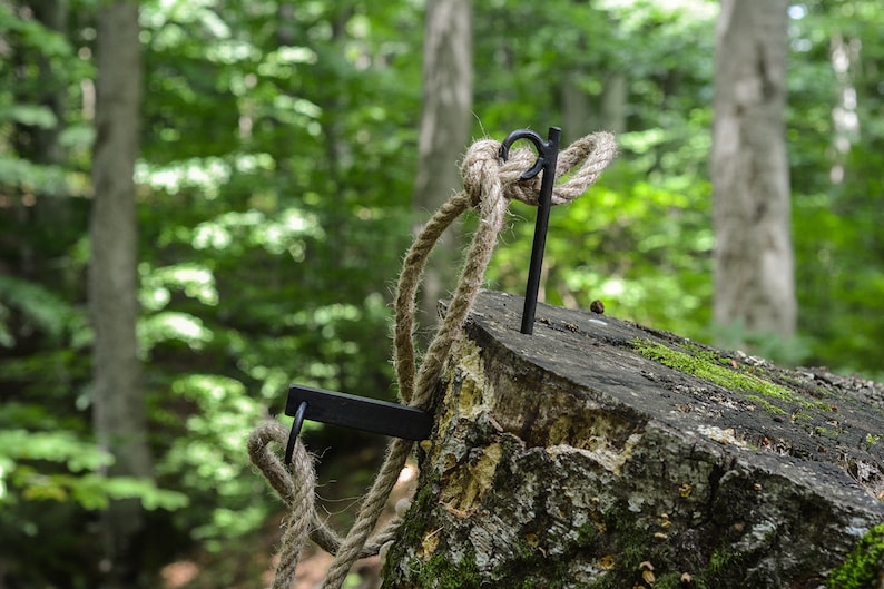 Timber and Log Carrier and Splitter Hand Nails and