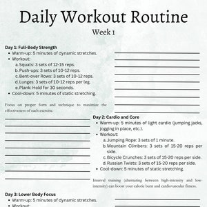 Ultimate 6-Week Fitness Challenge: Transform Your Body and Boost Your Health with this Comprehensive Workout Routine!