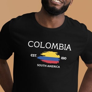 Colombian shirt, Flag Colombia Designs, Colombia Art, Colombia Lover shirt, Latina Tee, I&#39;m Colombian Shirt, Gift For Colombian