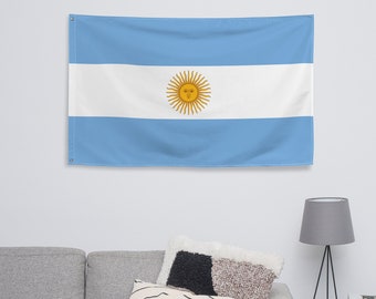 Argentina Flag, Argentinean Country National Banner, South America Nation World Travel Republic, Argentine Flag I High Quality Fabric