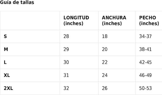 Guia de tallas american eagle 2025 méxico