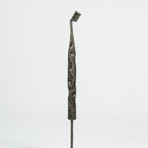 Escultura de interior-Escultura de metal-Escultura soldada-Escultura artesanal - Escultura hecha a mano-Arte de metal-Escultura-Escultura de un hombre-Forjado