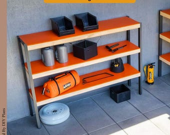 3-Tier Garage Shelf Plans: DIY Wood Shelves, Beginner Build Guide