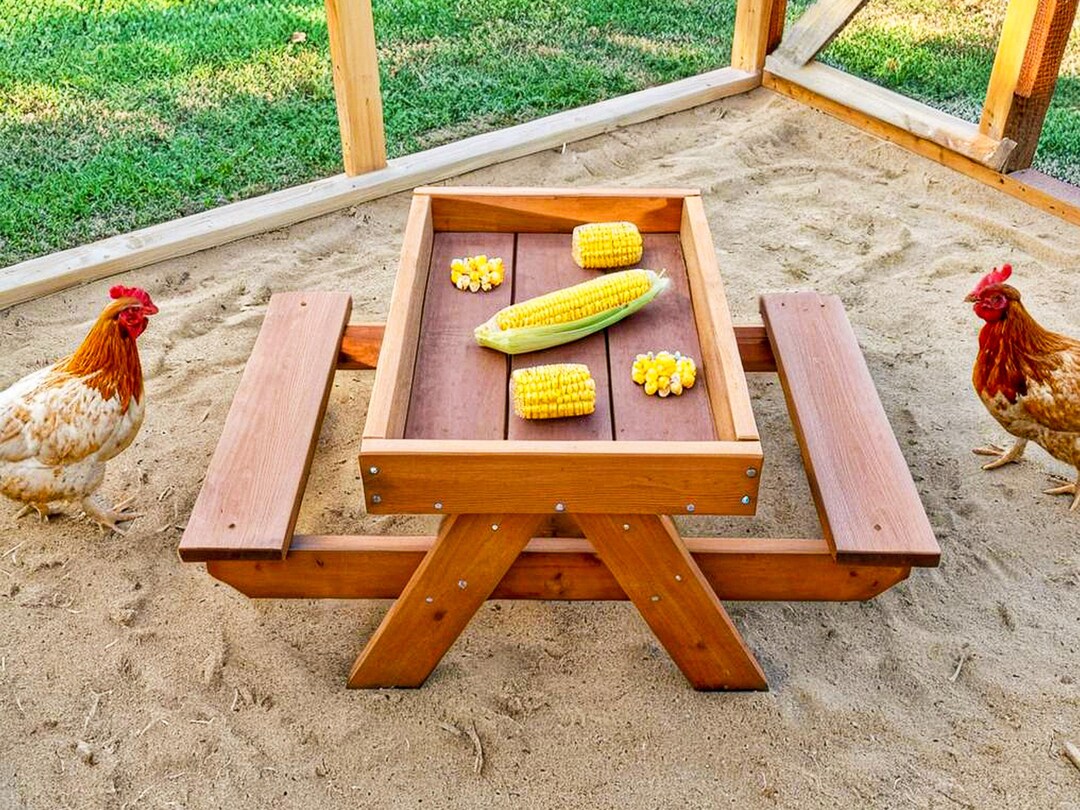 Chicken Chicknic Table Plans: DIY Squirrel Feeder (PDF Digital Download ...