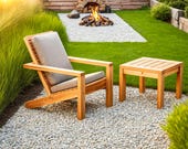 DIY Adirondack Chair & Coffee Table Plans: Outdoor Furniture (Digital Download)