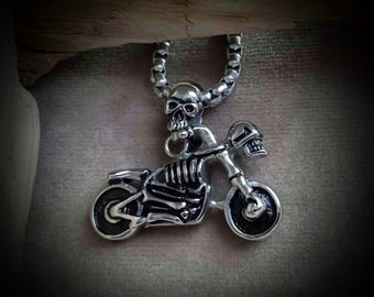 HIGH SOCIETY | Mistress Djinn | Spirit Vessel | Magick Motorcycle Pendant