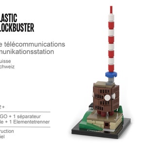 LEG0 Chasseral - Swiss Architecture - Construction Set - Telecommunications Station