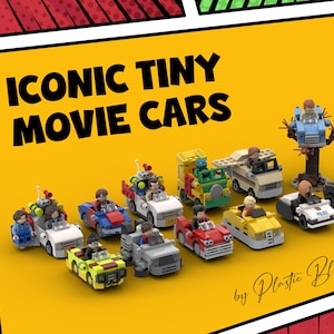 12 LEG0 Iconic Movie Cars - Instructions [PDF]