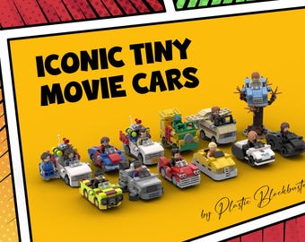 12 LEG0 Iconic Movie Cars - Instructions [PDF]