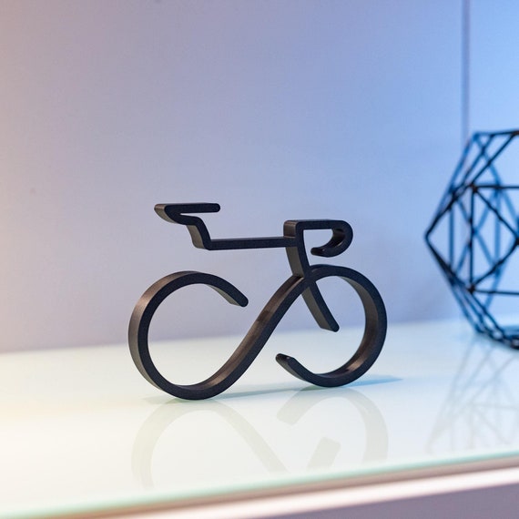 Bike Sculpture - Cycling Decor - Bike Gift for Cyclists | Made in USA