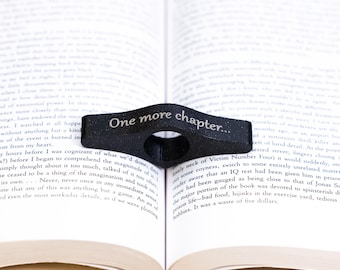 Personalized Thumb Book Page Holder: Bookworm Gift - Made in USA