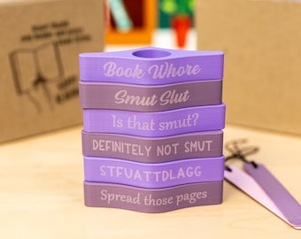 Spicy Thumb Book Page Holder Set: BookTok Smut Lover Gift