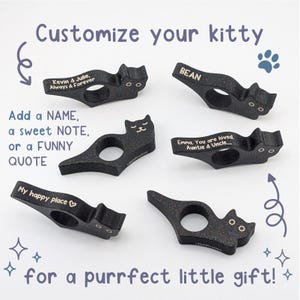 Cat Book Page Holder – Book Accessory for One-Handed Reading - Unique Gifts Made in USA image 3