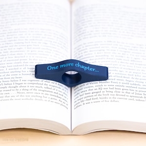 Personalized Book Page Holder: Custom Reading Gift for Book Lovers & Bookworms - Made in USA