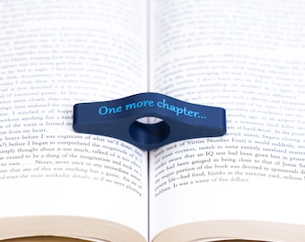 Personalized Book Page Holder: Custom Reading Gift for Book Lovers & Bookworms - Made in USA