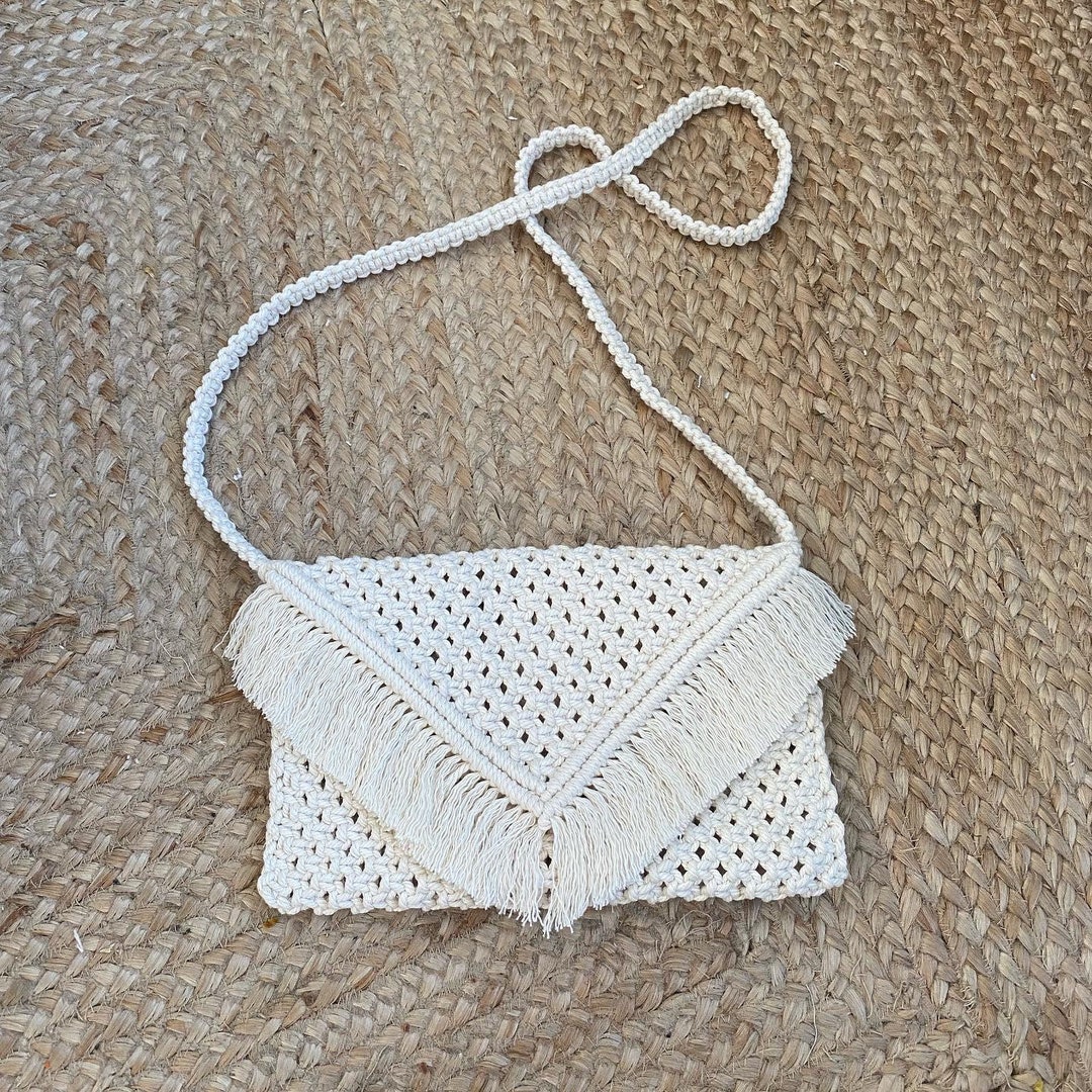 Sac macram?�, sac bandouli?�re macram?� - Etsy France