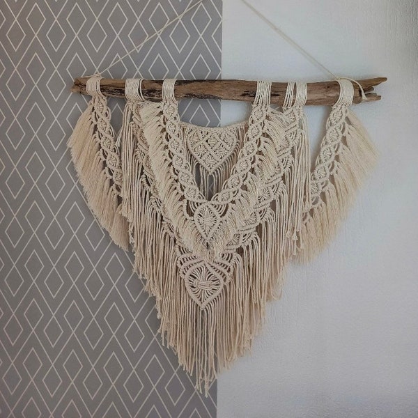 Large wall macrame, wall hanging